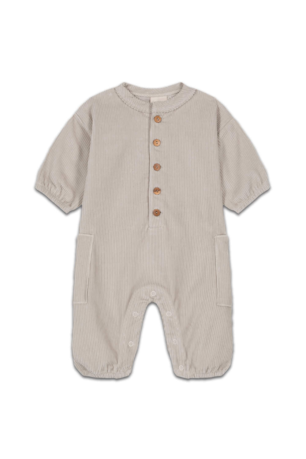 Combinaison Bébé en Coton Bio - Studio Bohème - Combinaison Big Papi Gris  Voile – Pépites