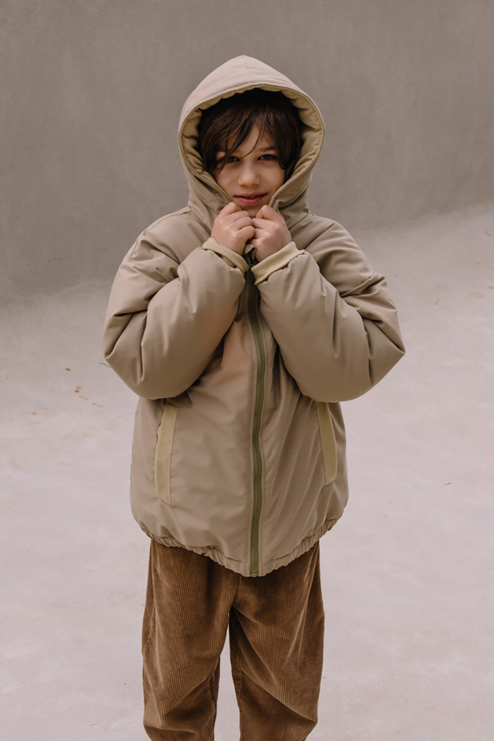 Manteau Frio Rain Sable Beige