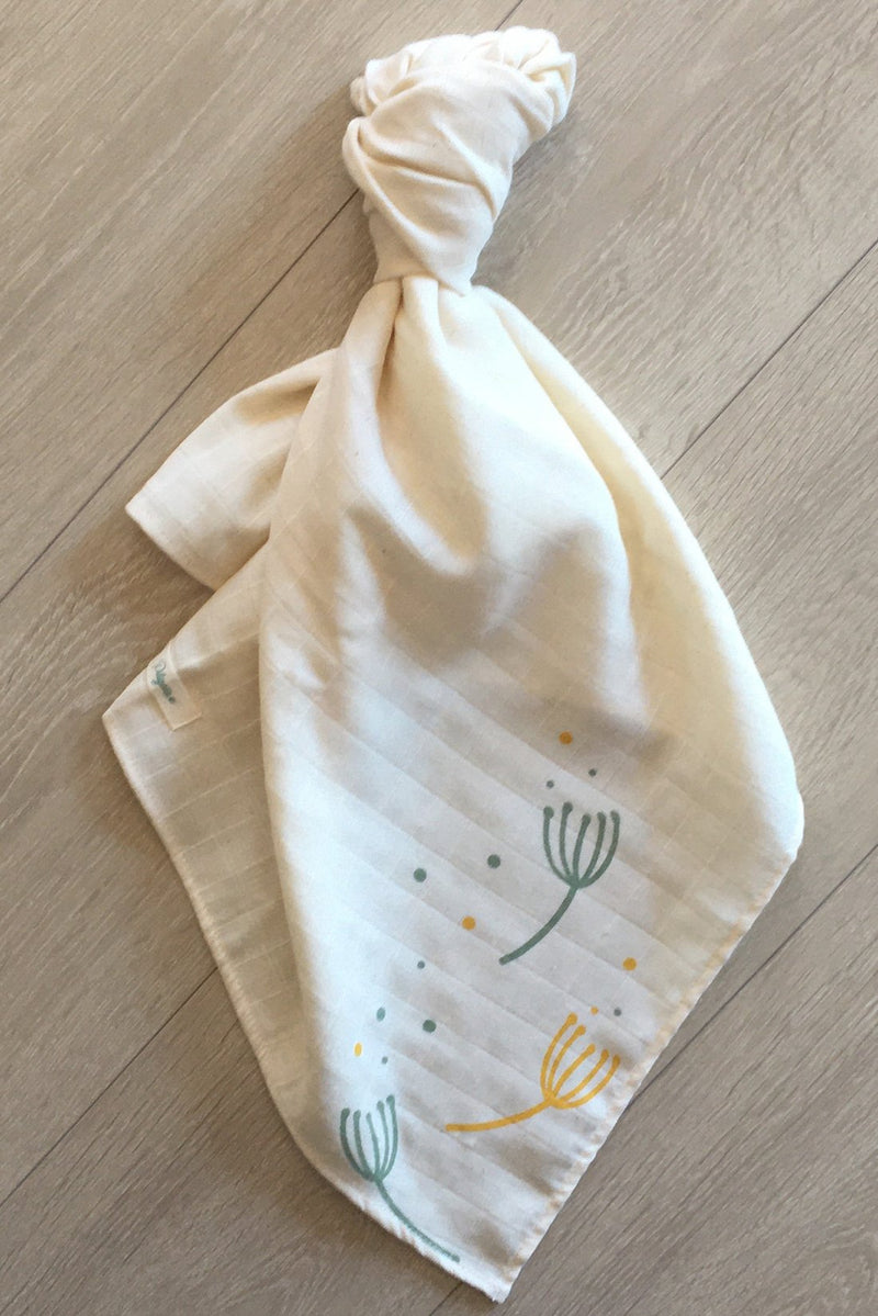 ▷ Petit lange bébé en coton bio Aras Made in France