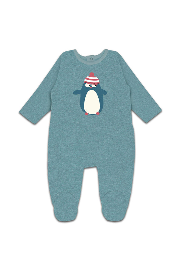 Pyjama Bébé Hamster Bleu